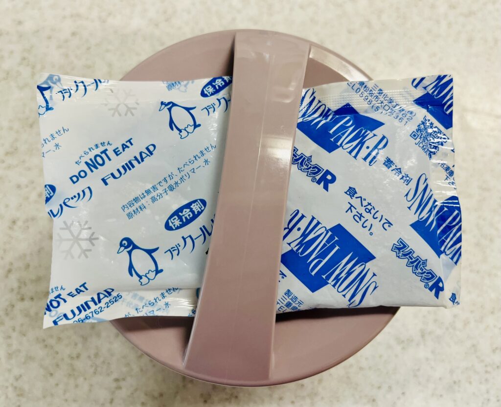 KEYUCAランチボウルと保冷剤