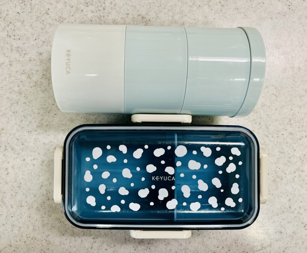 KEYUCAのお弁当箱、2種類