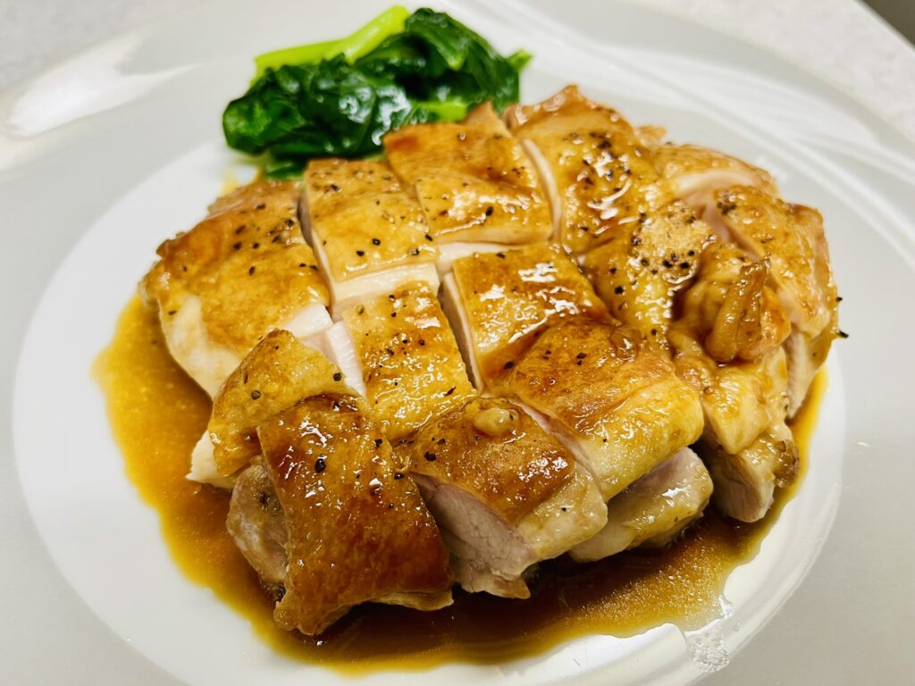 コストコさくらどりもも肉の照り焼き