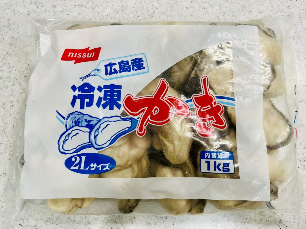 コストコのニッスイ冷凍牡蠣2025は値段が安くて大きくて美味しい