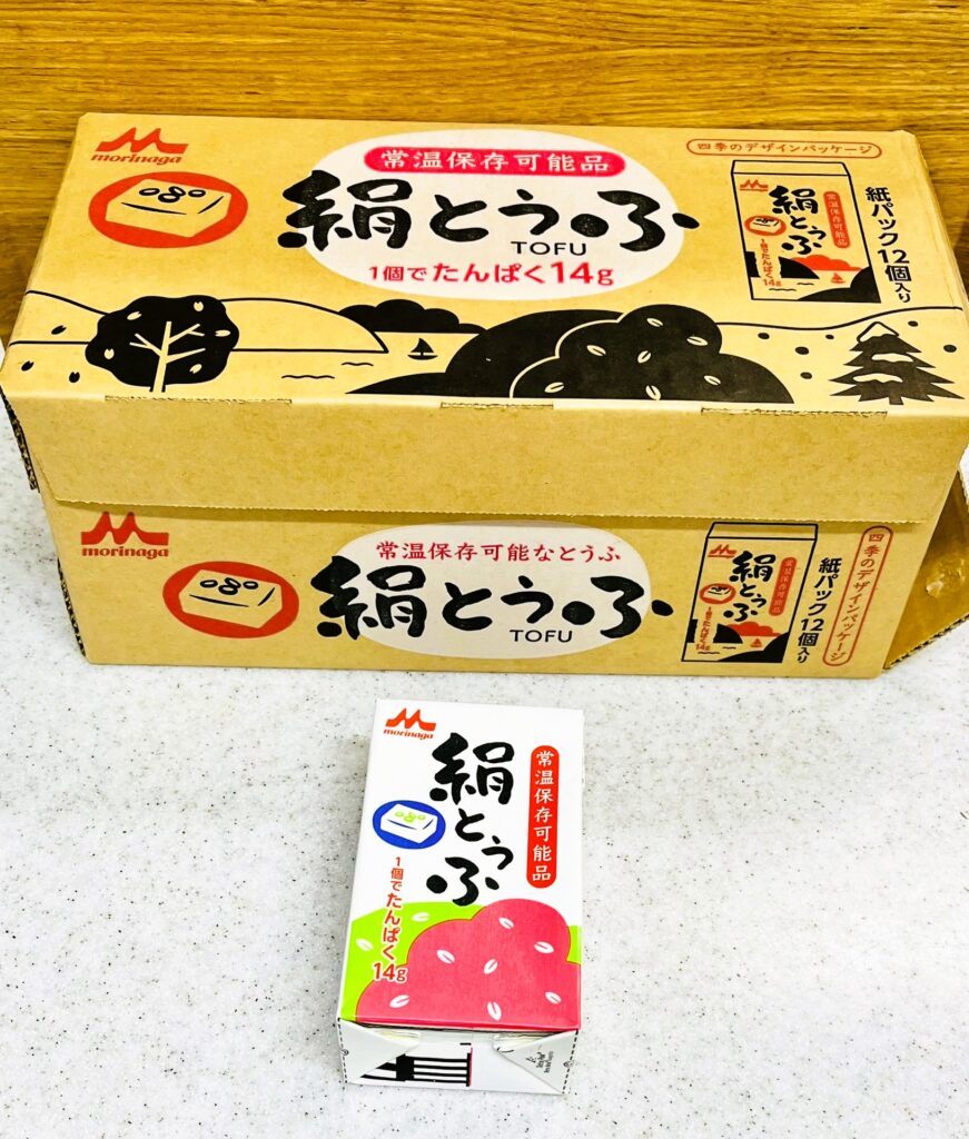 コストコ常温保存豆腐の外観