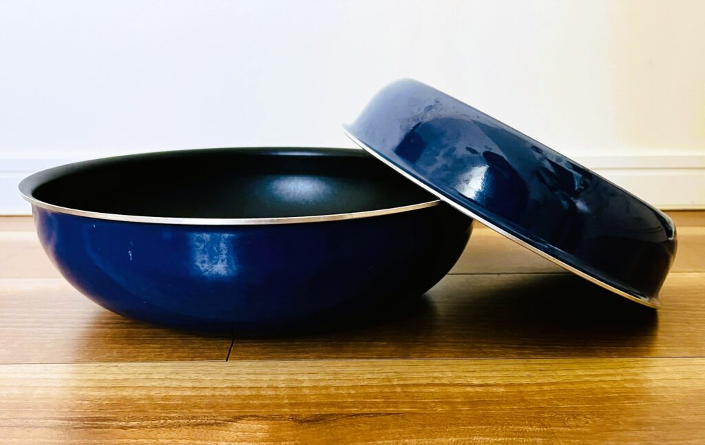 ティファールの22cmフライパンと28cm深型フライパンは使い勝手がいい