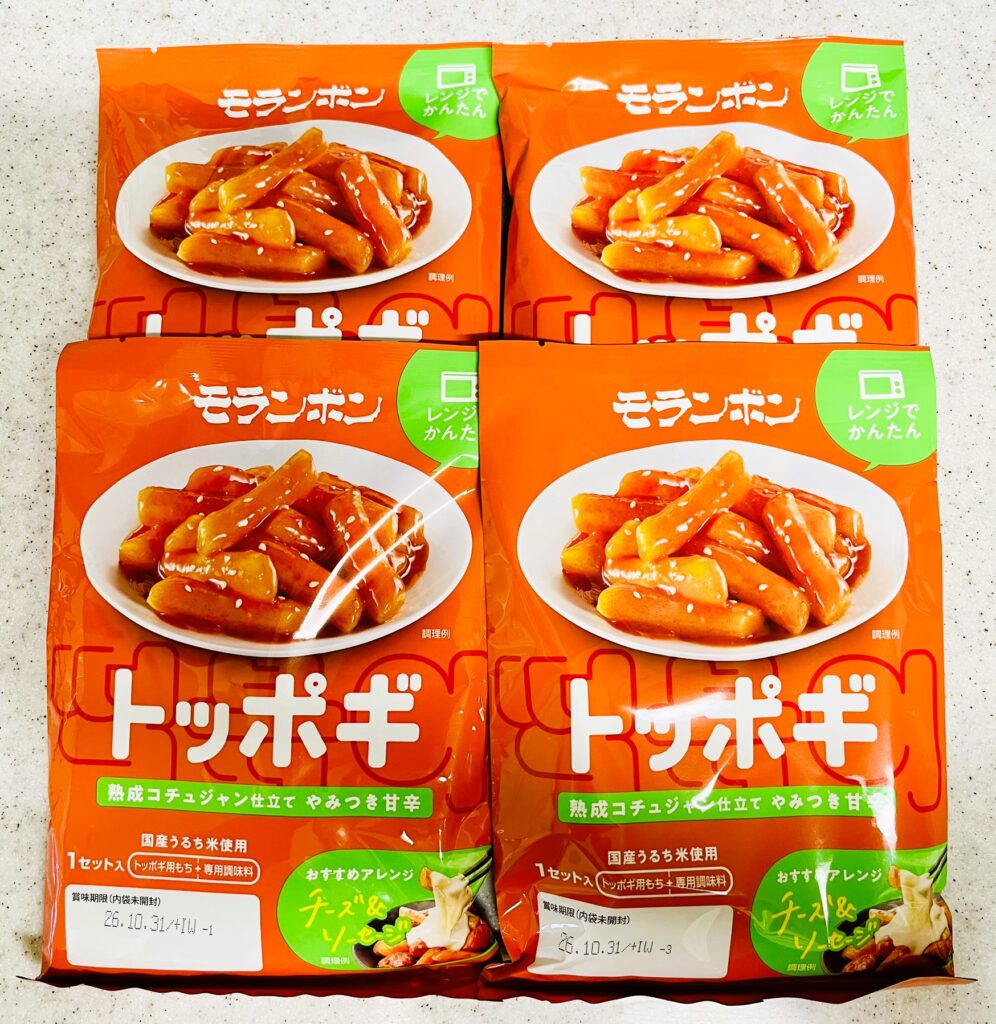 モランボンのトッポギキットの外観
