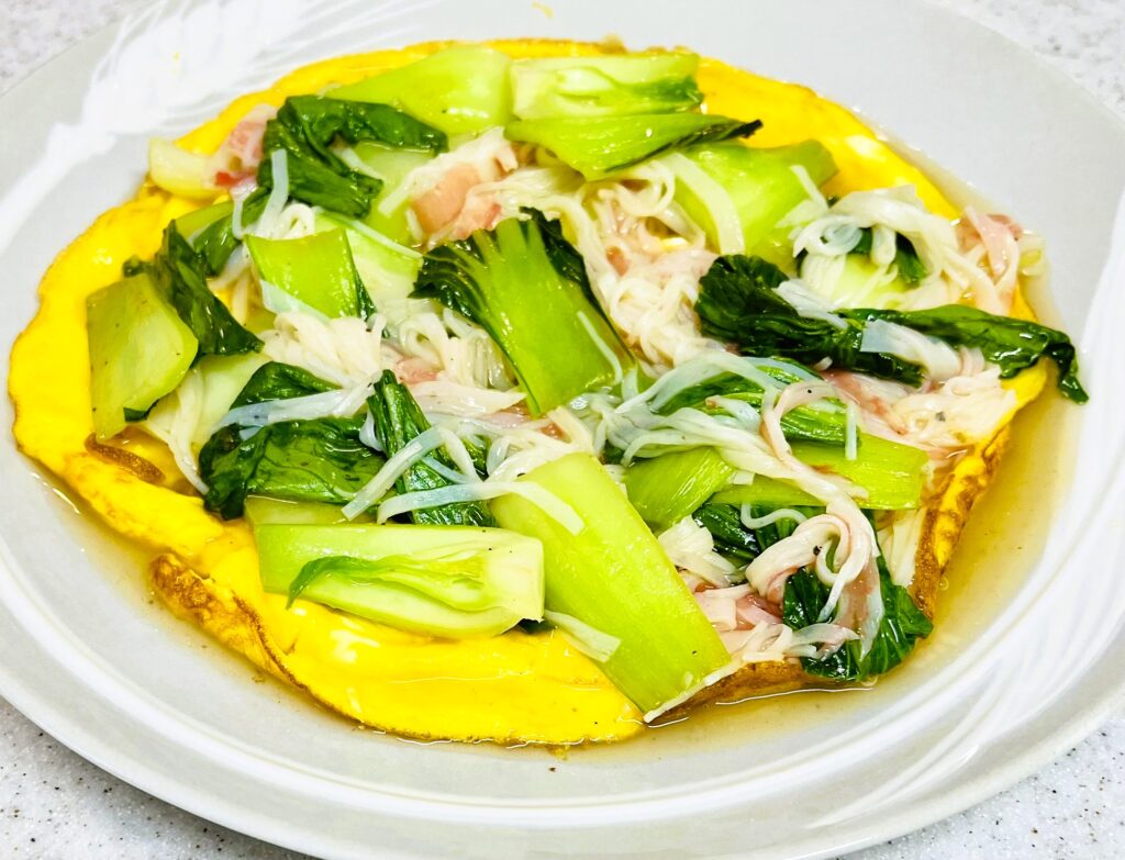 コストコのスケソウダラすり身スティック_カニカマのアレンジレシピ_蟹玉