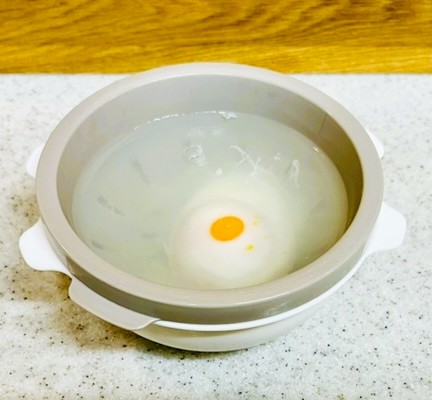 温泉卵をレンジで作るキット