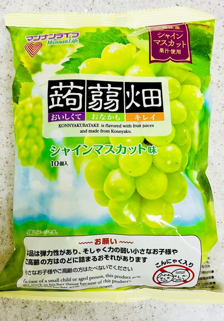 マンナンライフ蒟蒻畑のパッケージ